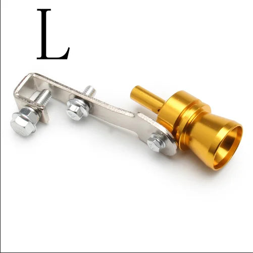 Automobile refitting automobile sound wave imitator turbine whistle exhaust pipe sounder