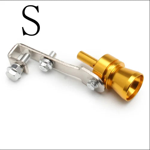 Automobile refitting automobile sound wave imitator turbine whistle exhaust pipe sounder