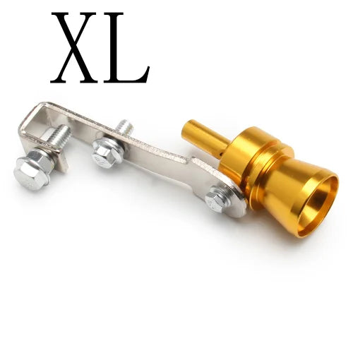 Automobile refitting automobile sound wave imitator turbine whistle exhaust pipe sounder