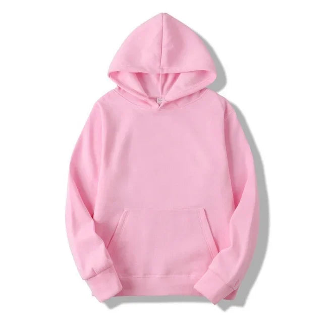 Fashion Brand Men's Hoodies New Spring Autumn Casual Sweatshirts Men/Women Tops Candy Solid Color Sweatshirt