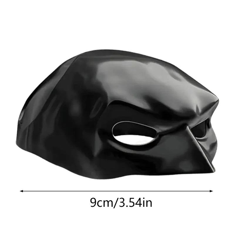 New Black Cat Bat Cool Man Mask Avenger Cute Superhero Pet Hat Bat Matte Man Mask for Cat and Dog Halloween Cosplay