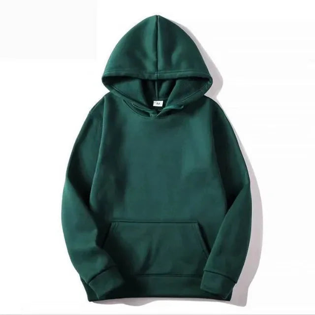 Fashion Brand Men's Hoodies New Spring Autumn Casual Sweatshirts Men/Women Tops Candy Solid Color Sweatshirt