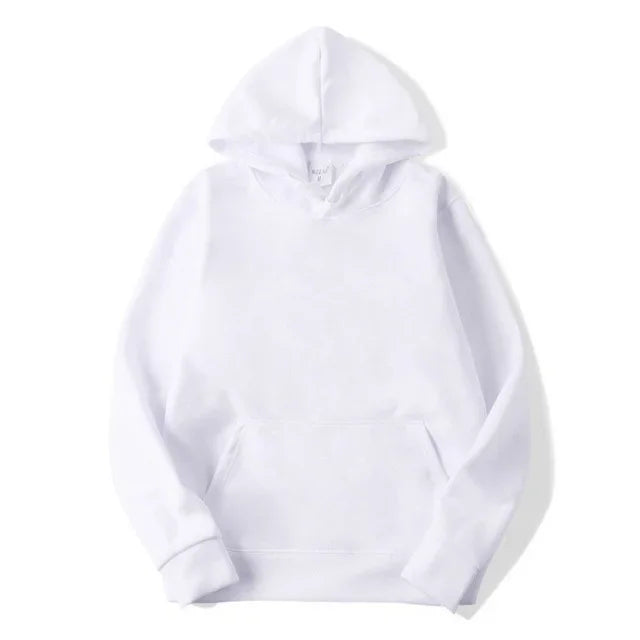 Fashion Brand Men's Hoodies New Spring Autumn Casual Sweatshirts Men/Women Tops Candy Solid Color Sweatshirt